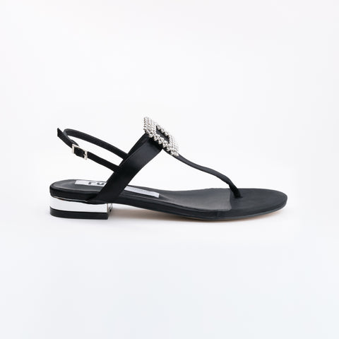 Jewel Detail Thong Sandal