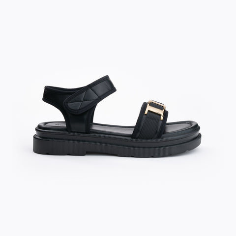 Buckle Detail Ankle Strap Sandal