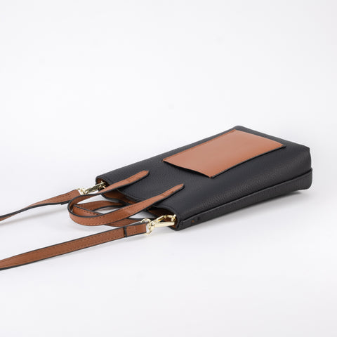 Minimal Mini Leather Crossbody Bag